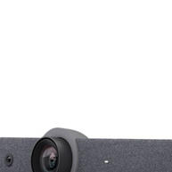 Foto 1 do produto Barra de Vídeo Logitech Rally Bar 4K PTZ All-in-One para Salas de Reunião de Médio Porte