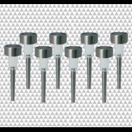 Foto 1 do produto Luminária Solar Balizador Ecoforce Inox Aço Jardim