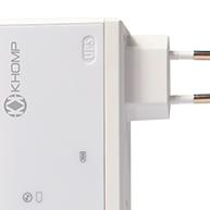 Foto 1 do produto Fonte Mini UPS 12VDC Khomp MiniUPS-12 Bateria Interna