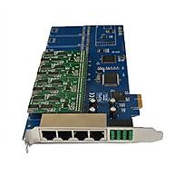 Foto 2 do produto Placa VoIP AEX800E 8FXS PCI-Express