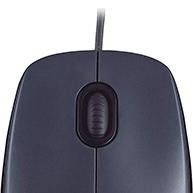 Foto 1 do produto Mouse Logitech M90 Óptico USB 1000 DPI Cinza Com Fio