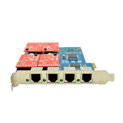 Foto 2 do produto Placa Asterisk AEX410 4FXO PCI-Express (Similar Digium)