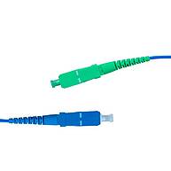 Foto 2 do produto Patch Cord Fibra Óptica Simplex Monomodo SC-UPC/SC-APC 3m