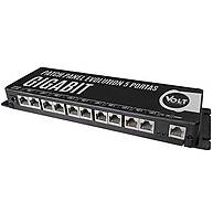Foto 1 do produto Patch Panel PoE Volt Evolution 5 Portas Gigabit SNMP 12V a 56V