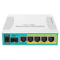 Foto 1 do produto Roteador MikroTik RB960PGS hEX PoE 5 Portas Gigabit SFP