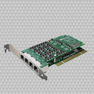 Foto 1 do produto Placa Sangoma A108 8 Portas E1/T1 Cancelamento de Eco