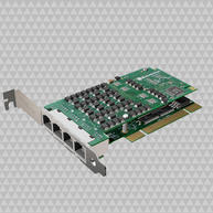 Foto 1 do produto Placa Sangoma A108D 8 Portas E1/T1 240 Canais Com DSP