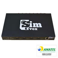 Foto 1 do produto Gateway GSM Synway SimVox 8 Portas VoIP Chipeira