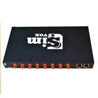 Foto 2 do produto Gateway GSM Synway SimVox 8 Portas VoIP Chipeira