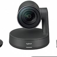 Foto 1 do produto Sistema de Videoconferência Logitech Rally Bar Huddle 4K USB – Barra de Vídeo All-in-One com Câmera PTZ e CollabOS para Salas Pequenas