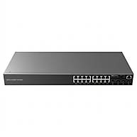 Foto 1 do produto Switch Grandstream GWN7802P 16 Portas PoE Gigabit 4 SFP