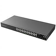 Foto 3 do produto Switch Grandstream GWN7803P 24 Portas Gigabit PoE + 4 SFP