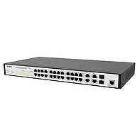 Foto 1 do produto Switch Gerenciável Intelbras SF 2842 MR - 24 Portas Fast Ethernet + 4 Gigabit com 2 Slots SFP