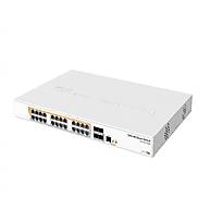 Foto 1 do produto Cloud Router Switch MikroTik CRS328-24P-4S+RM 24 PoE 4 SFP+