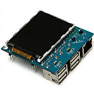 Foto 1 do produto Docking Board ODROID-W Hardkernel com Tela TFT 2,2" 240x320, 4x USB 2.0 e Ethernet 10/100