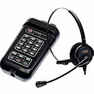 Foto 1 do produto Telefone Headset Zox TZ-20Z Analógico com Base Amplificadora e Sigilo Digital para PABX