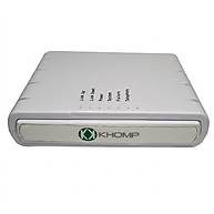 Foto 2 do produto Gateway E1 Khomp UMG 100R BNC 30 Canais VoIP R2 ISDN