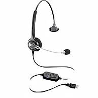Foto 1 do produto Headset Felitron Epko Plus Voice Guide Monoauricular USB para VoIP