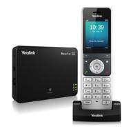 Foto 2 do produto Telefone IP Sem Fio Yealink W56P DECT — Base SIP HD com 5 Ramais
