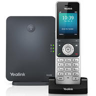 Foto 1 do produto Telefone IP Sem Fio Yealink W60P DECT 8 Contas SIP