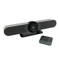 Foto 2 do produto Câmera de Videoconferência Logitech MeetUp 4K Ultra HD All-in-One — FOV 120°, Zoom 5x, Bluetooth e 3 Microfones Beamforming