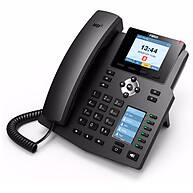Foto 2 do produto Telefone IP Fanvil X4 com 4 Linhas SIP, Gigabit Ethernet, PoE e Display Duplo Colorido