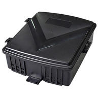 Foto 2 do produto Caixa Hermética Volt Mod.003 Preta Quadrada Para Roteador