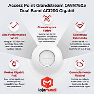 Foto 4 do produto Access Point Grandstream GWN7605 Dual Band AC1200 Gigabit