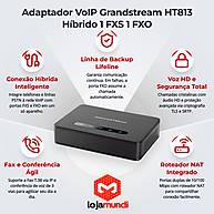 Foto 3 do produto Adaptador VoIP Grandstream HT813 ATA Híbrido 1 FXS 1 FXO