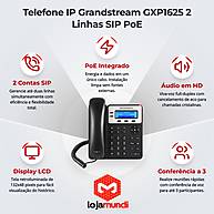 Foto 5 do produto Telefone IP Grandstream GXP1625 2 Linhas SIP PoE HD