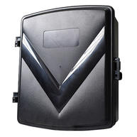 Foto 1 do produto Caixa Hermética Volt Mod.003 Preta Quadrada Para Roteador