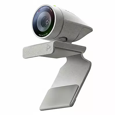 Webcam Poly Studio P5 Full HD 1080p com Zoom Digital 4x, Microfone Direcional e USB-A