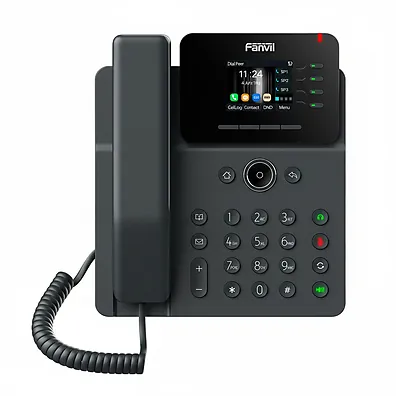 Telefone IP Fanvil V61W Wi-Fi 6 Bluetooth 5.4 4 Linhas SIP Gigabit PoE